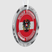 Österreich-RundEmblem Ornament (Vorderseite)