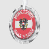 Österreich-RundEmblem Ornament (Vorderseite)