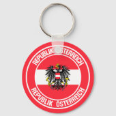 Österreich-RundEmblem Schlüsselanhänger (Vorderseite)