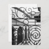 Österreich, Salzburg. Detail des Metallschiebers, Postkarte (Vorne/Hinten)