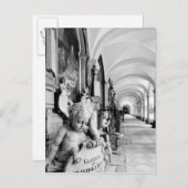 Österreich, Salzburg. Eckpfeiler und Denkmal 2 Postkarte (Vorne/Hinten)