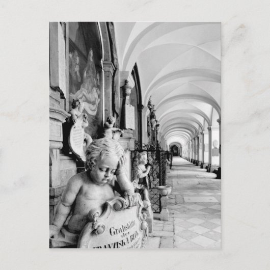 Österreich, Salzburg. Eckpfeiler und Denkmal 2 Postkarte (Vorderseite)