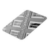 Österreich, Salzburg. Mozarts Geburtsort Magnet (Linke Seite)