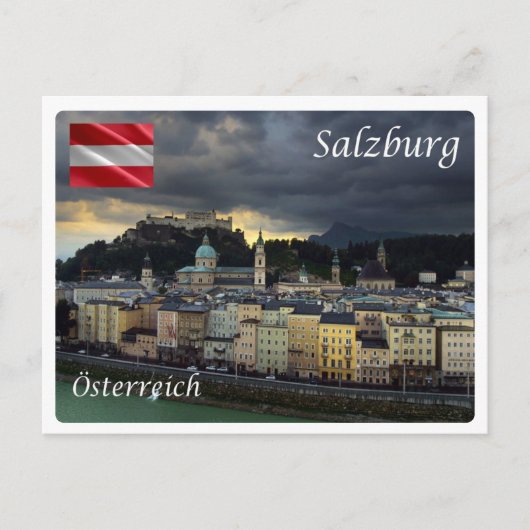 Österreich - Salzburg - Postkarte (Vorderseite)