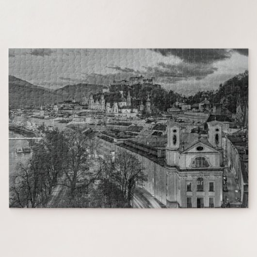 Österreich Salzburg-Puzzle Puzzle (Horizontal)