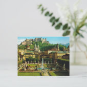 Österreich, Salzburg, Schloss und Gärten Postkarte (Stehend Vorderseite)