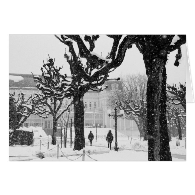 Österreich, Salzburg. Winter, (Vorderseite (Horizontal))
