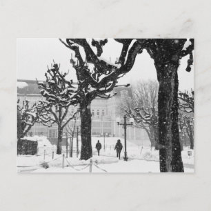 Österreich, Salzburg. Winter, Postkarte