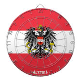 "Österreich schlägt!" Patriotic Dart Board Dartscheibe (vorne)