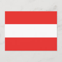 Österreich Schlichte Flagge