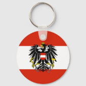 Österreich Schlüsselanhänger der Flagge (Vorderseite)