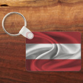 Österreich Schlüsselanhänger der Flagge (Rückseite)