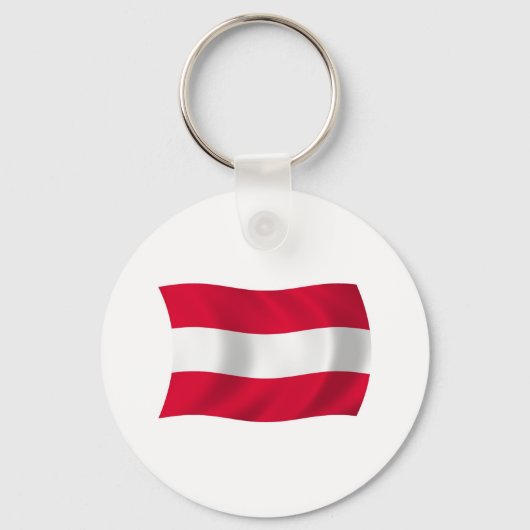 Österreich Schlüsselanhänger der Flagge (Vorderseite)