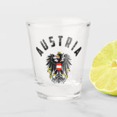 Österreich Schnapsglas (Vorderseite)