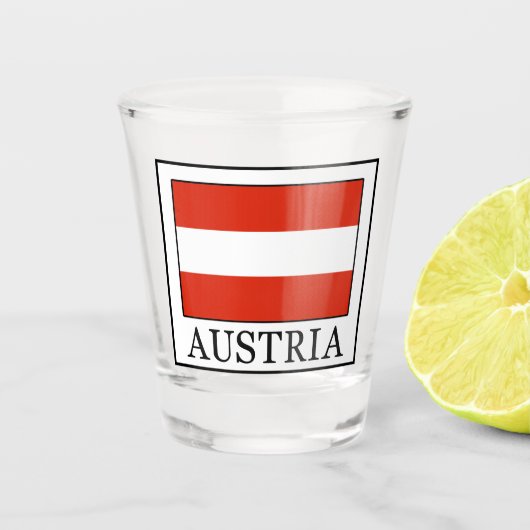 Österreich Schnapsglas (Vorderseite)