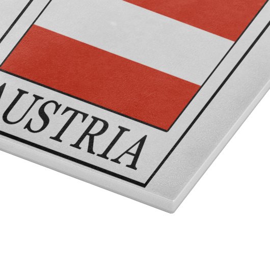 Österreich Schneidebrett (Ecke)