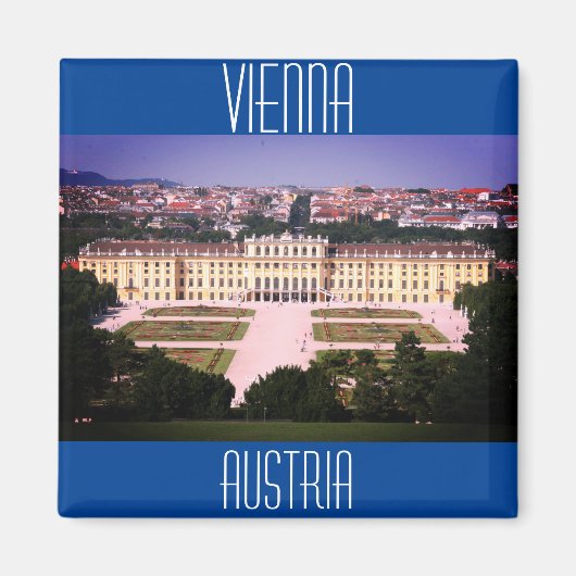 Österreich schönbrunn magnet (Vorne)