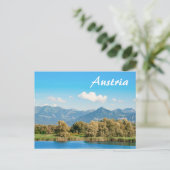 Österreich Schöne Landschaft mit Alpen Postkarte (Stehend Vorderseite)