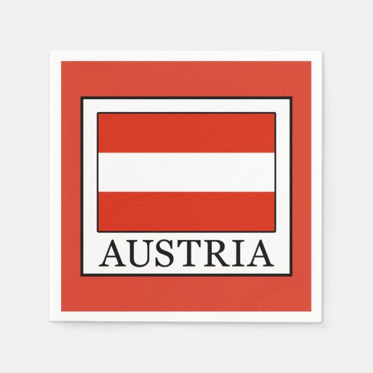 Österreich Serviette (Vorderseite)