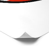 Österreich Shades Custom Text & Color Poster (Ecke)