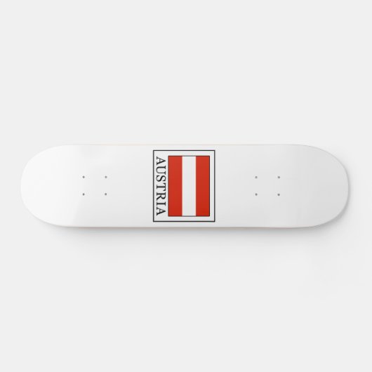 Österreich Skateboard (Horizontal)