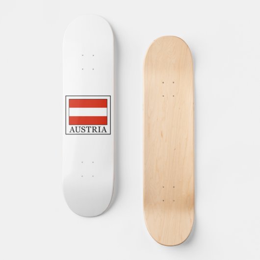 Österreich Skateboard (Vorderseite)
