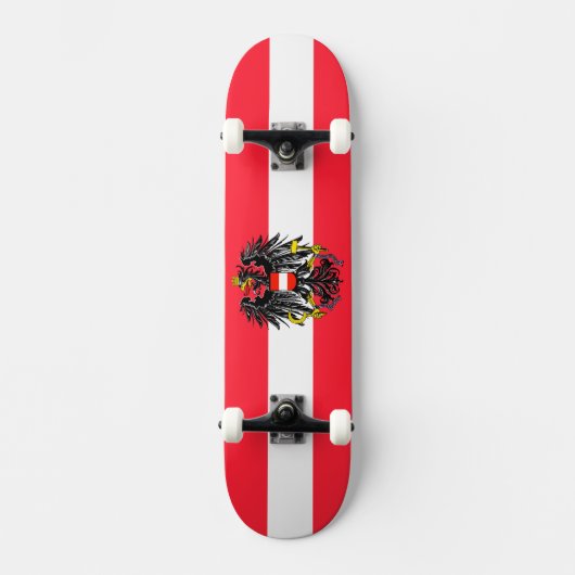 Österreich Skateboard (Vorderseite)