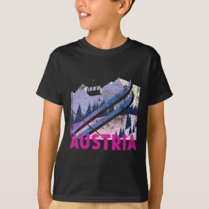 Österreich Ski - Vintage Style Österreichischer Sk T-Shirt
