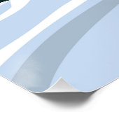 Österreich Skigebiet Poster, Retro. Alpes Winter Poster (Ecke)