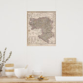 Österreich, Slowenien Poster (Küche)