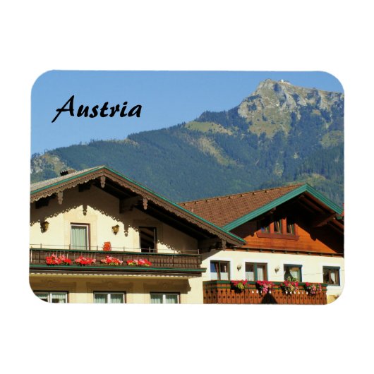 Österreich - Souvenir Magnet (Horizontal)