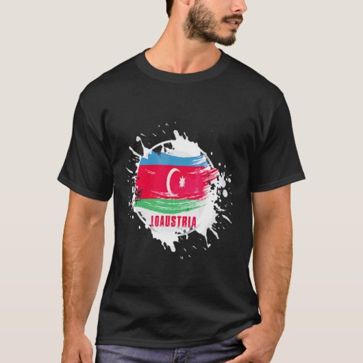 Österreich Splash T-Shirt (Vorderseite)