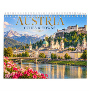 Österreich Städte und Ortschaften Kalender