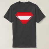 Österreich SuperEmpowered Shield T-Shirt (Design vorne)
