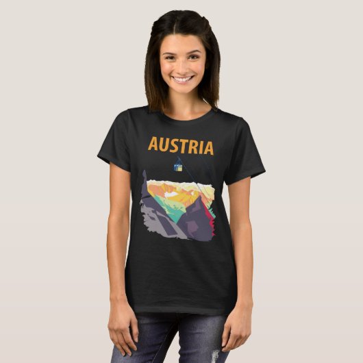 Österreich T-Shirt (Vorne ganz)