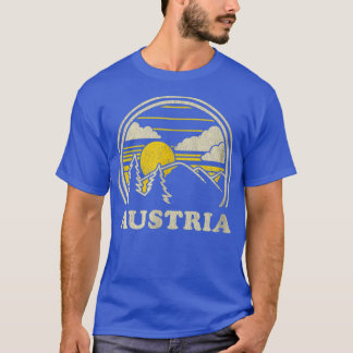 Österreich T Shirt Vintages Wandern Berge T-Shirt