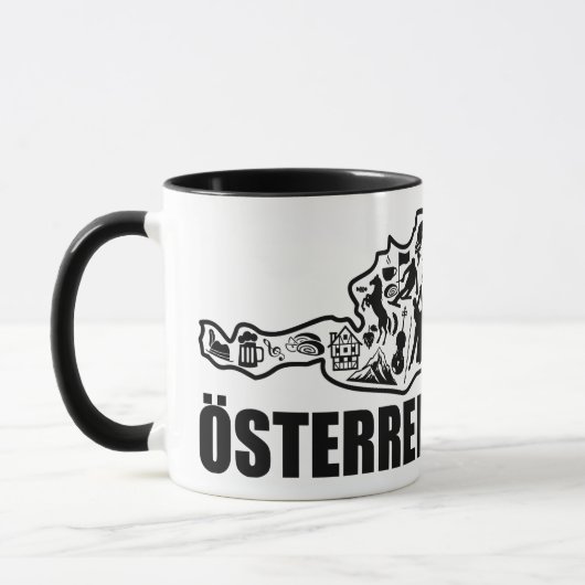 Österreich Tasse (Links)