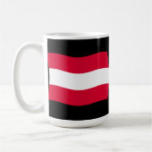 Österreich Tasse der Flagge (Links)