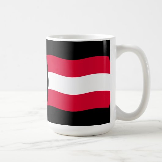 Österreich Tasse der Flagge (Rechts)