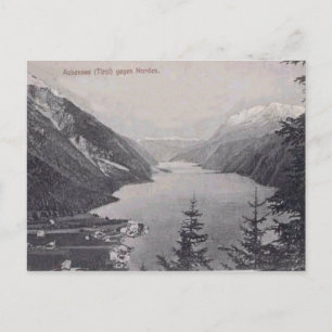 Österreich, Tirol, Achensee im Frühjahr Postkarte