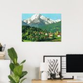 Österreich, Tirol, Igles bei Innsbruck Poster (Heimbüro)