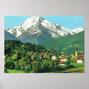 Österreich, Tirol, Igles bei Innsbruck Poster