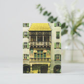 Österreich, Tirol, Innsbruck Goldenes Dach Postkarte (Stehend Vorderseite)