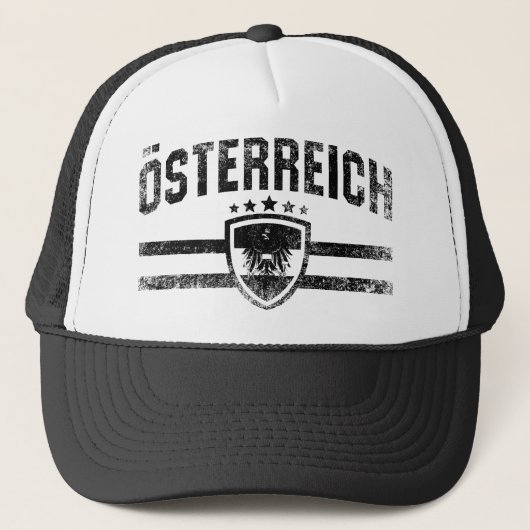 Österreich Truckerkappe (Vorderseite)
