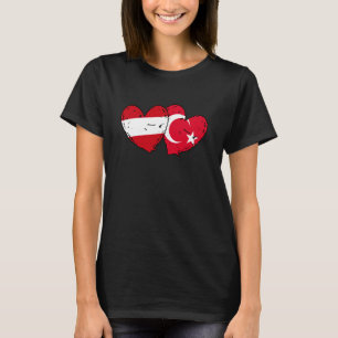 Österreich Türkei Herz Flagge Türkiye Österreichis T-Shirt