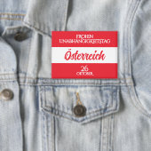 Österreich Unabhängigkeitstag Österreichische Nati Button (Insitu)