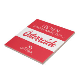 Österreich Unabhängigkeitstag Österreichische Nati Fliese