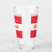 Österreich Unabhängigkeitstag Österreichische Nati Glas (Links)