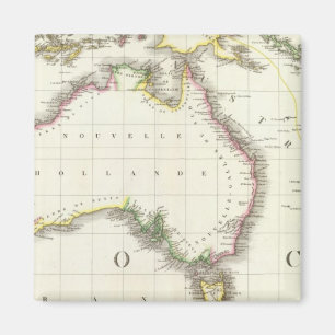 Österreich und Indonesien Eingeweihte Karte Magnet