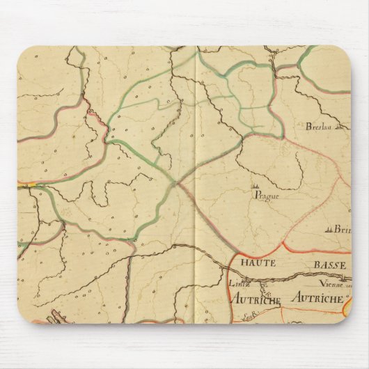 Österreich und Tschechische Republik 3 Mousepad (Vorne)